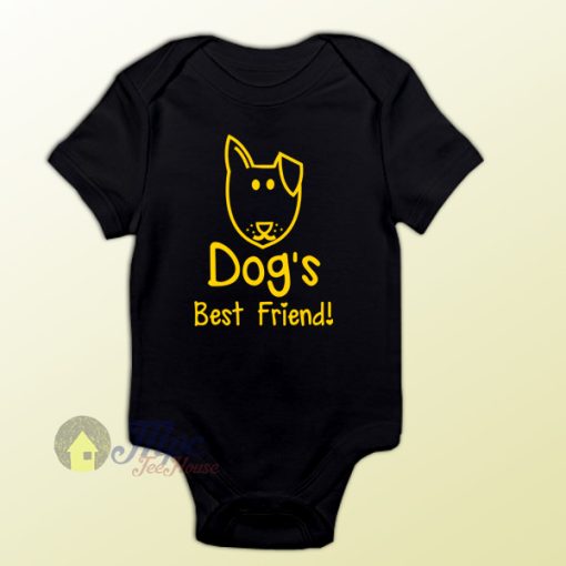 Baby Bodysuit Dogs Best Friend Baby Onesie