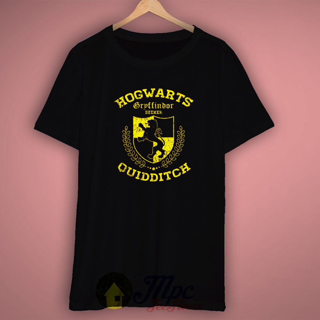 Harry Potter Gryffindor Quidditch T Shirt Mpcteehouse 80s Tees