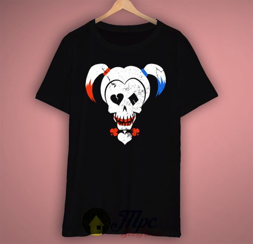 Harley Quinn Skull T Shirt