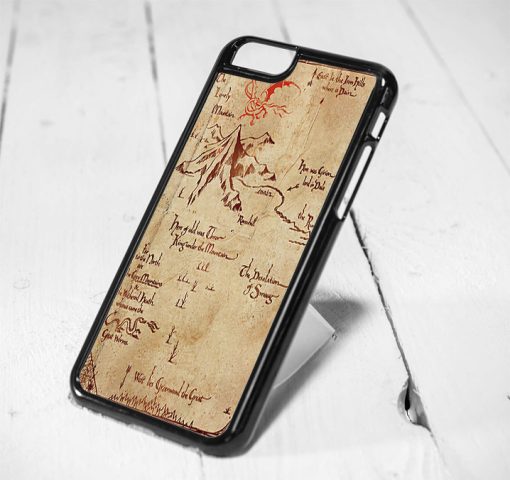 The Hobbit Lonely Mountain Map iPhone 6 Case iPhone 5s Case iPhone 5c Case Samsung S6 Case and Samsung S5 Case