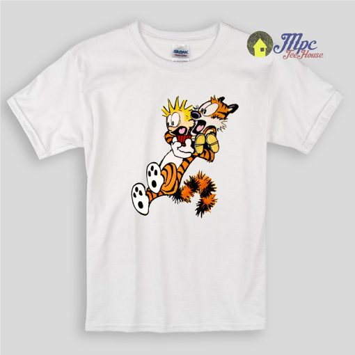 Calvin and Hobbes Shocking Kids T Shirts And Youth