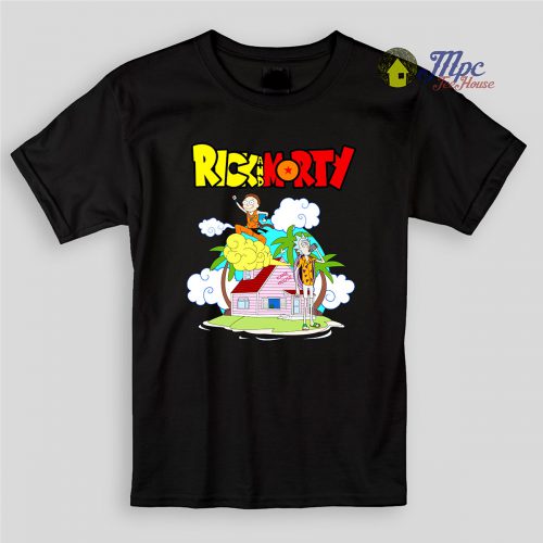 Funny Dragon Ball Rick Morty Kids T Shirts | Mpcteehouse: 80s Tees