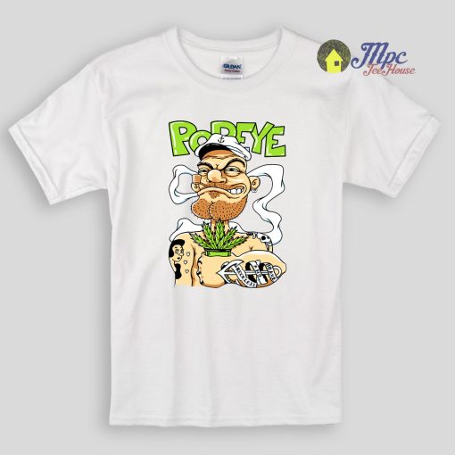 Popeye Sailorman Kids T Shirts