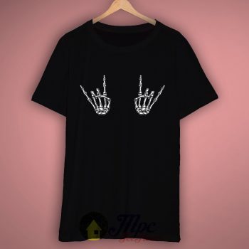 rock hand shirt