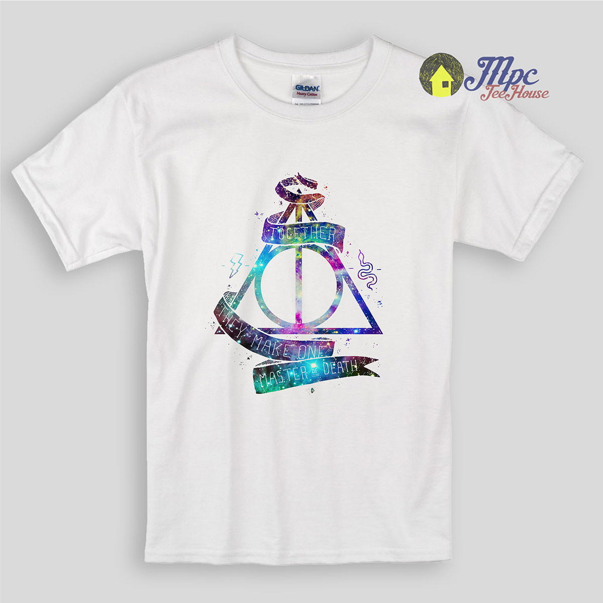 Potter Deathly Hallows Galaxy T Shirts Mpcteehouse: 80s Tees