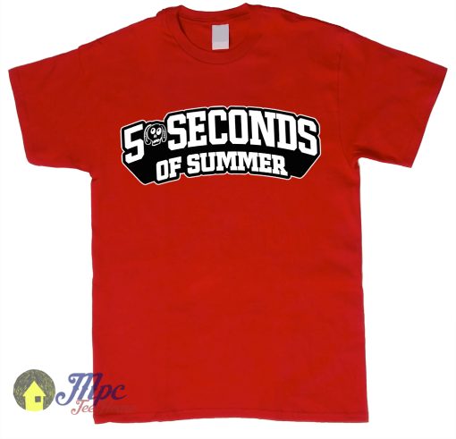 Five Second Of Summer Skull Symbol T-Shirt