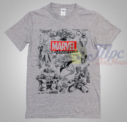 Marvel Villains Superhero T Shirt - Mpcteehouse