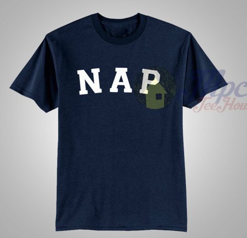 Nap Cool T Shirt Navy Blue Color