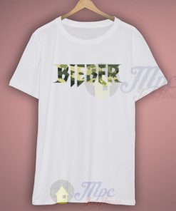 Bieber Across Camo T Shirt