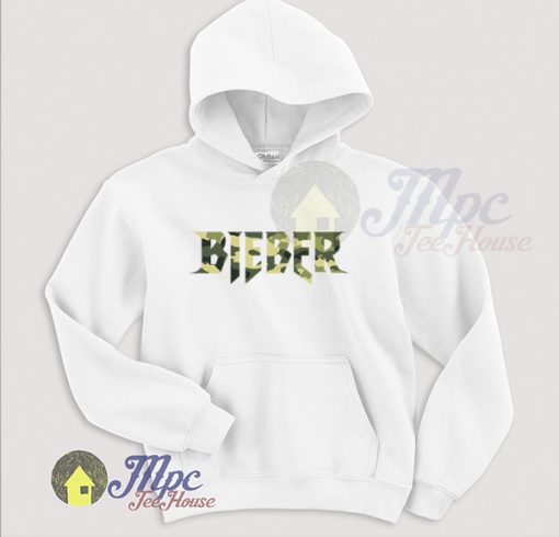 Bieber Symbol Across Camo Unisex Hoodie