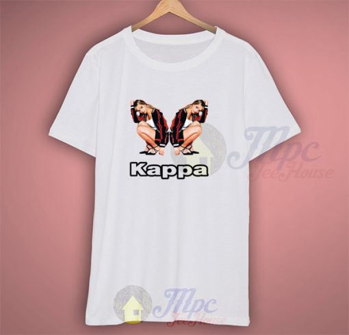 Kappa Parody Britney Spears Squatting T Shirt - Mpcteehouse