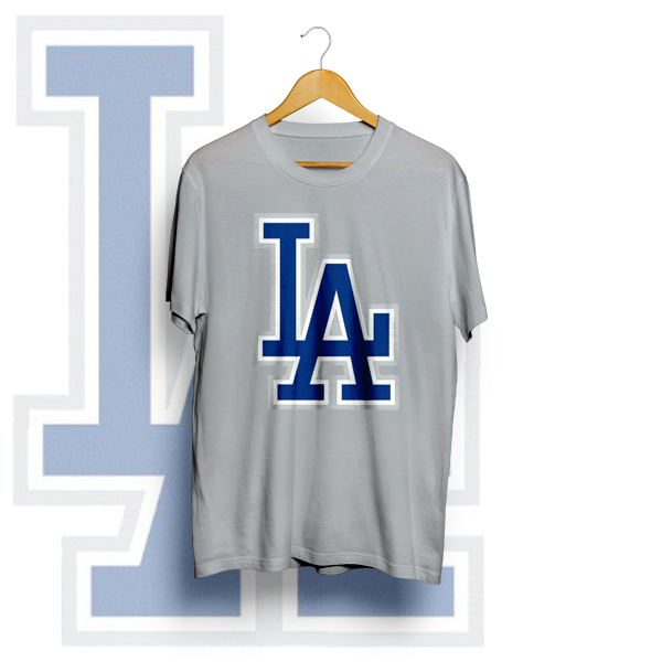 LA Dodgers Logo T Shirt - Mpcteehouse