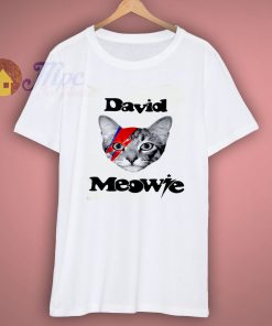 Bowie parody alternative fashion style shirt