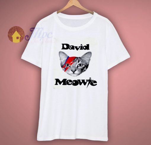 Bowie parody alternative fashion style shirt