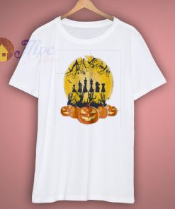 Halloween Pumpkin Chess T Shirt