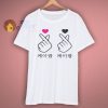 K Pop Fingers Heart SVG File Shirt