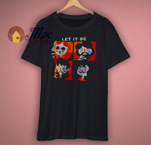 Let it be the beatles t shirt