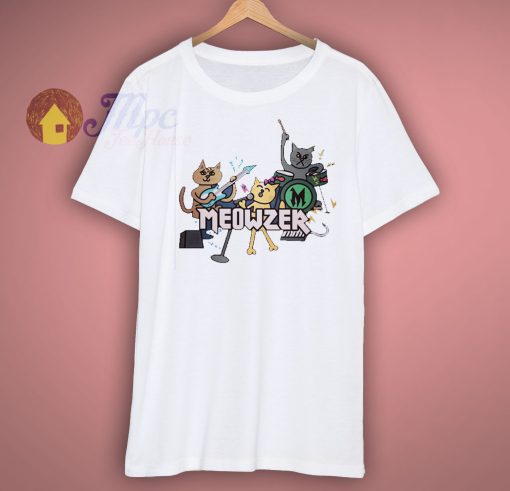 MEOWZER Cat Band t shirt