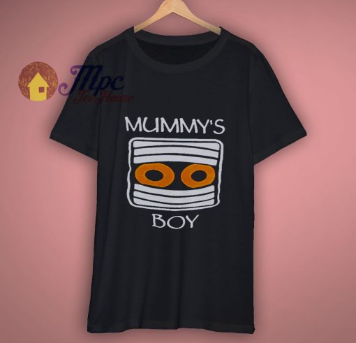 Mummys Boy Halloween Shirt