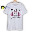 Music Smile Emoji Shirt