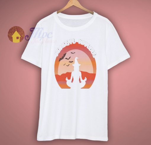 Namaste Witches Sunset Halloween T Shirt