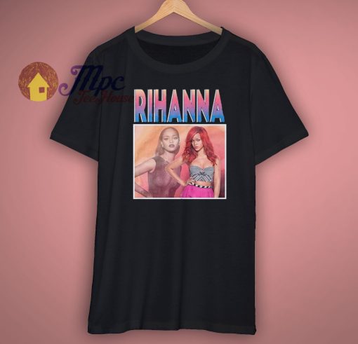 Rihanna RB Beautiful Merch Vintage 90s T shirt