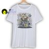 Slantyboy Cute Giraffe Drummer Music Band T Shirt