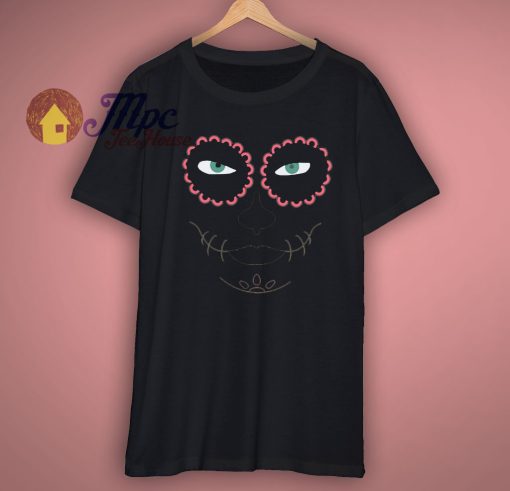 halloween sketsa face T Shirt