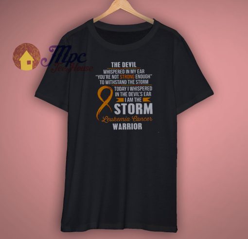 Leukemia Cancer Awareness T Shirt