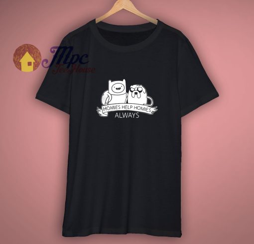 Adventure Time Homies Help Homies T Shirt