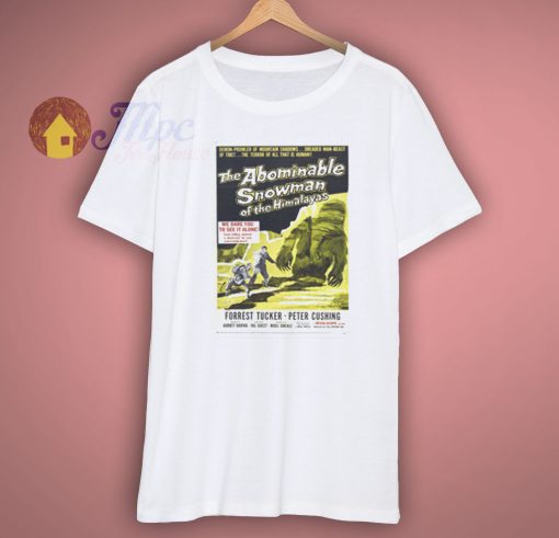 Classic Movie Poshe Abominable Snowman Shirt