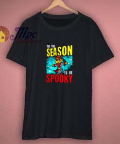 New Halloween Season To Be Spooky Pumpkin Scarecrow Shirt