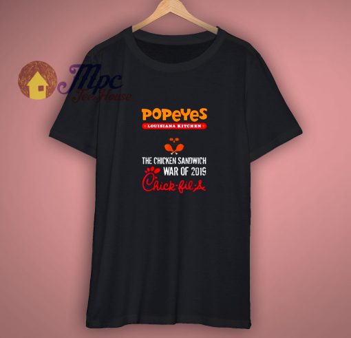 Popeyes Chicken Sandwich Food Halloween Shirt