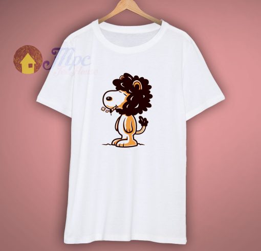 Snoopy Lion Funny T Shirt