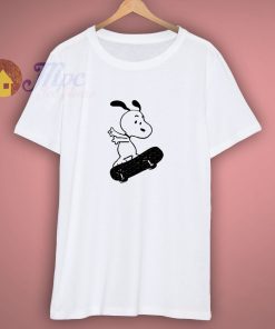 Snoopy Playing Skateboard T Shirt