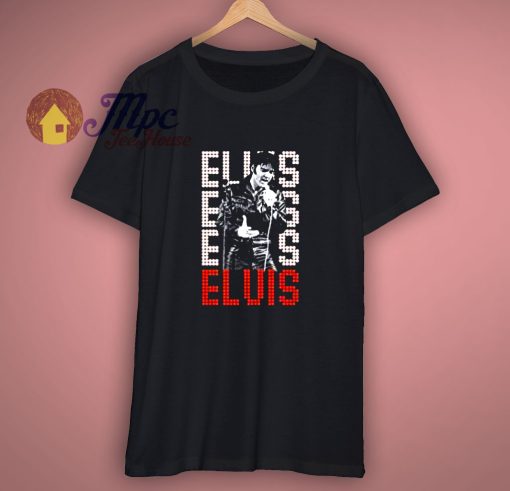 Elvis Presley King of Rock and Roll Music T Shirt