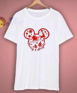 Merry Bright Disney T Shirt