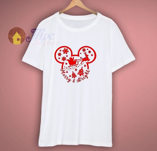 Merry Bright Disney T Shirt