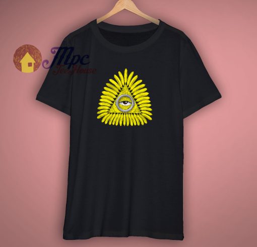 Funny Third Eye Banana T Shirt