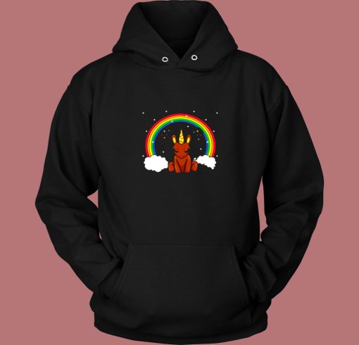 African Unicorn Vintage Hoodie