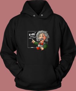 Albert Einstein Physicist Coffee Equation Vintage Hoodie