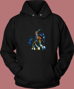 Aqua Man Vintage Hoodie