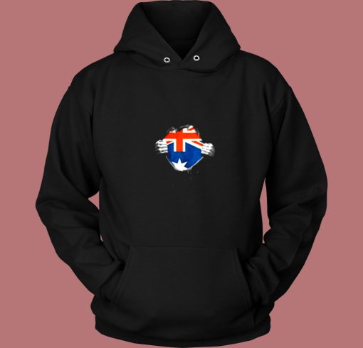 Australian Flag Vintage Hoodie