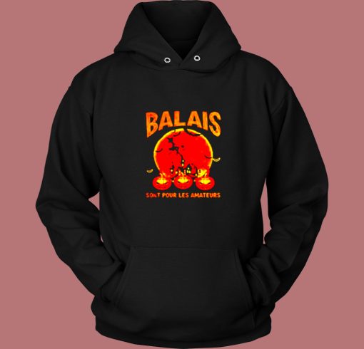 Balais Sont Pour Les Amateurs Lady Pumpkin Halloween Vintage Hoodie