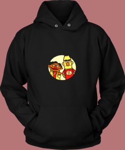 Bert And Ernie Puppet Mashup Big Bang Theory Vintage Hoodie