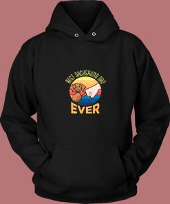 Best Dachshund Dad Ever Vintage Hoodie