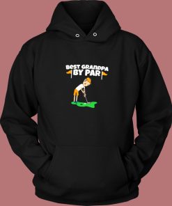 Best Grandpa By Par Golf Vintage Hoodie