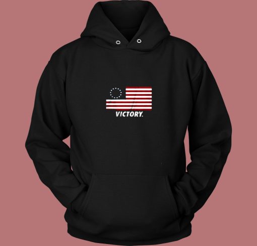 Betsy Ross Flag Vintage Hoodie