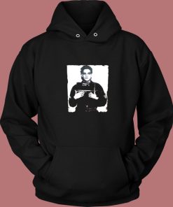 Big And Tall King Size Elvis Presley Mugshot Vintage Hoodie