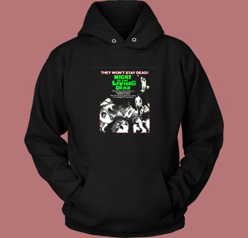 Big And Tall Night Of The Living Dead Vintage Hoodie